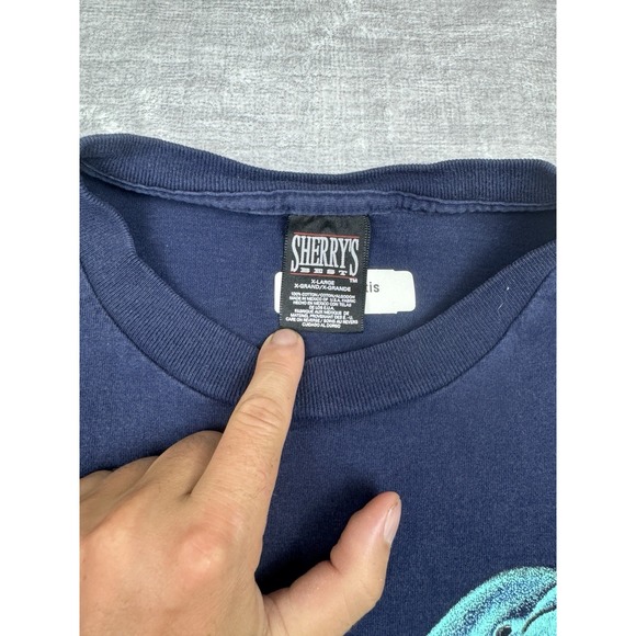 Navy Dolphin Tee - Picture 5 of 11